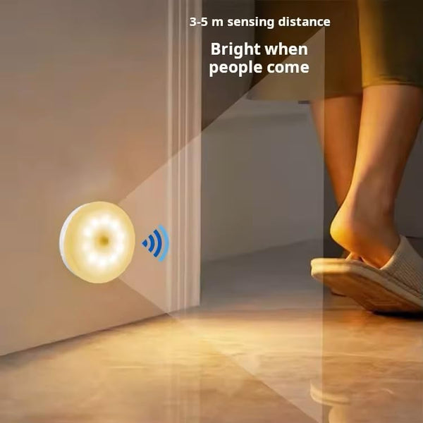 Motion Sensor LED Night Light – Soft Glow, Cordless & Easy to Install 🌙✨